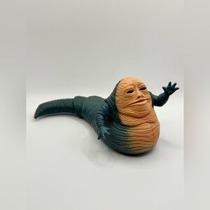 Vintage Star Wars Jabba the Hutt 1997 9" Kenner Action Figure Moveable Tail